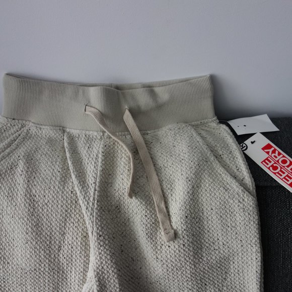 Fleece Factory Cream Color Size M Sweatpants - Picture 4 of 6
